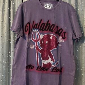 Valabasas Purple Graphic T-Shirt